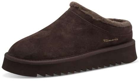 Tamaris Damen Sabot Leder braun 41