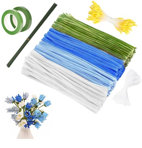 Pulitori per tubi per fiori (blu)