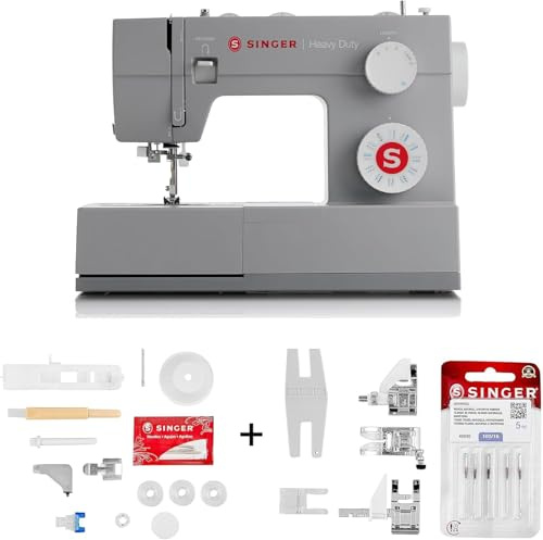 Singer Heavy Duty HD 4423 macchina per cucire motore potenziato con bonus kit ESCLUSIVA di CUCIREONLINE