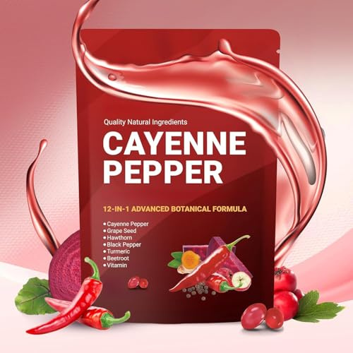 Olio di pepe di cayenna, supporto alla circolazione e alla digestione