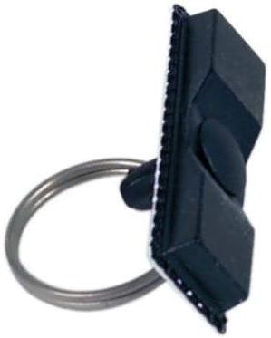 Regular ClikMagnet Ceiling Hooks - Strong Magnets to Hang Displays, Signs and More - Magnets with 5 lbs Pull - Pack of 20, Black