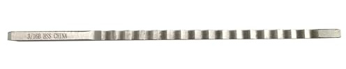 Keyway Broach B1-3/16 pollici dimensionato acciaio ad alta velocità per CNC macchina utensile