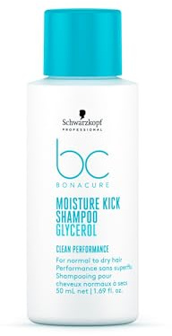 Schwarzkopf BC Moisture Kick Shampoo 50ml, Kokosnuss