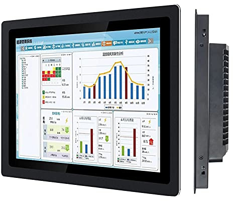21.5 pollici Panel PC industriale da con schermo capacitivo touch screen e modulo WiFi (4GB RAM 64GB SSD, Core i5-3337U)