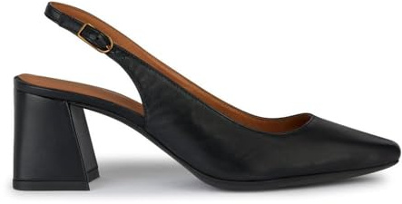 Geox Femme D Giselda C Escarpins, Noir, 37.5 EU