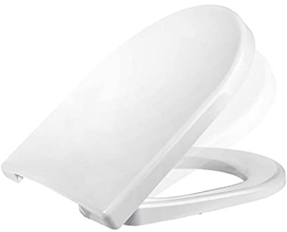 Abattant WC pour cuvette de 48 cm de Villeroy & Boch Omnia Architectura - Blanc - Fermeture en douceur