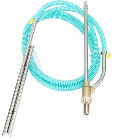 Hochdruckreiniger-Sandstrahl-Set, Sandstrahler-Aufsatz, 1/4 Zoll Schnellkupplung, Wet Blaster Kit-Ersatz (Blue)