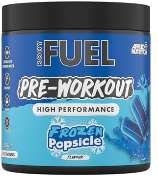 Applied Nutrition BodyFuel Pre-Workout Powder - Energy, Strength & Endurance Booster with Creatine, Citrulline & Beta-Alanine Sugar-Free Pre-Workout (320g - 40 Servings) (Frozen Popsicle)