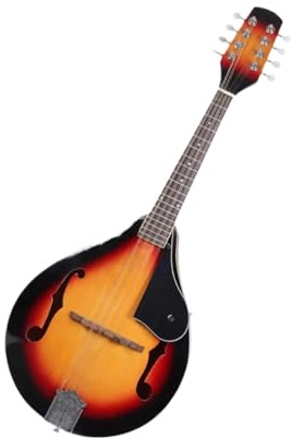 Professionell Mandoline Instrument 8-saitige Akustische Mandoline Tragbares Profiinstrument Geeignet Für Anfänger Und Musikliebhaber Mit Tasche