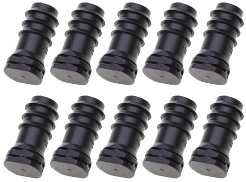 Haiki Lot de 10 bouchons d'irrigation goutte à goutte 16 mm pour la maison et le jardin