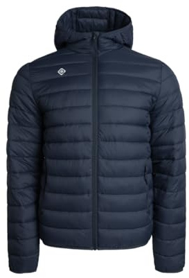 Izas Sindu V2 chaqueta de hombre para invierno con fibra térmica. Abrigo resistente al viento y lluvia, con cremallera y bolsillos. Anorak transpirable para frío y actividades al aire libre. Talla S