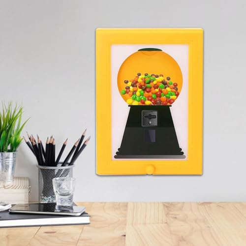 Sweet Dispenser - Candy Dispenser Frame, Handy CandyFrame, PictureFrame SweetDispenser, Candy WallDispensers PhotoFrame, Cute PictureFrames Home Decor for Candies Nuts Dog Holiday Presents