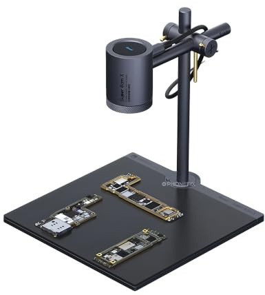 Caméra thermique 3D Qianli SuperCam X – Résolution infrarouge 256×192, outil de diagnostic de défauts sur cartes PCB avec fusion d'images et mesure de température pour réparation de cartes mères