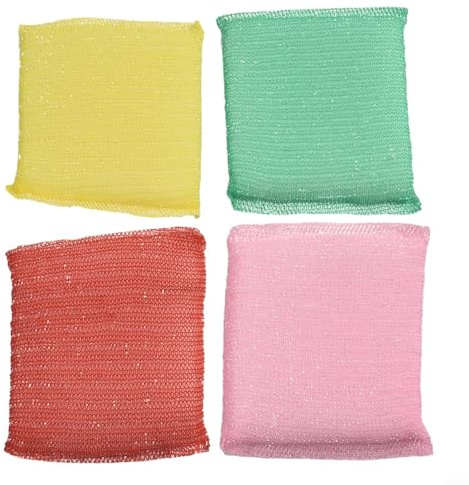 4er Set Doppelseitige Schwämme 10x8cm Spülhilfe