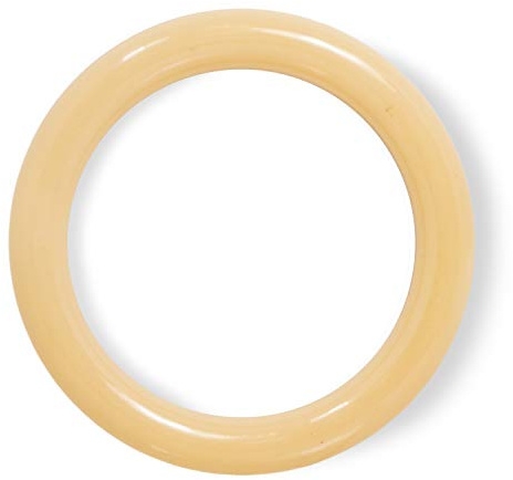 Nylabone Ring Bone Power Chew Toy for Dogs, Dog Toys for Aggressive Chewers, Original Flavor, Large - Up to 50 lbs, 1 Count