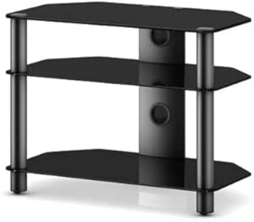 Sonorous Neo 370 TV-Regal, für Fernseher bis 94 cm (37 Zoll), schwarz