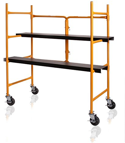 Gerüst | Arbeitsbühne | mobiles Gerüst aus Stahl | bis 240 KG belastbar