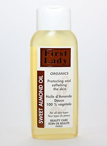 First Lady Sweet Almond Oil 400ml NATURAL 100% VEGETABLE ALL SKIN TYPES, moisturizer