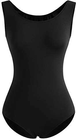 DANSHOW Tank Leotards for Women Dance Ballet Adult Gymnastics(YW4030-XL-06)