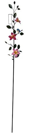 Tuteur pluviomètre Fleuri 168x7x19cm