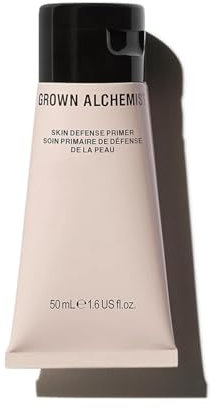 Grown Alchemist Face Primer - Anti Pollution Makeup Primer, Prebiotic-Peptide Hydrating - Illuminating Skin Defence, Silicone Free, Pore Reducing Foundation Base - Matte 50 ml