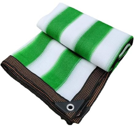 HUJZJY Vela Ombreggiante Rettangolare 4x8m, Rete Ombreggiante da Giardino, Rete Ombreggiante con Occhielli, Tessuto Schermo Privacy Awnings Panno, Vela Ombreggiante per Balconi
