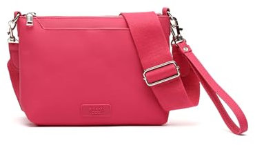 MISAKO Raimia bolso bandolera pequeño con asa de mano Mujer - Raimia Fucsia 19 X 25 X 3 cm