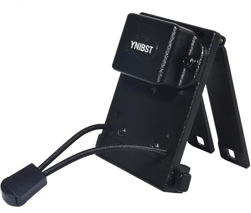 YNIBST Funkgerät Halter mit MOLLE, Funkgeräte/Handmikrofon Halterung Gürtel | für Gurten, MOLLE-Westen und Rucksäcken, kompatibel mit Motorola BaoFeng Kenwood Midland Retevis und weitere Marken