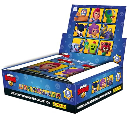 Panini Brawl Stars Collection de cartes à collectionner - 24 paquets