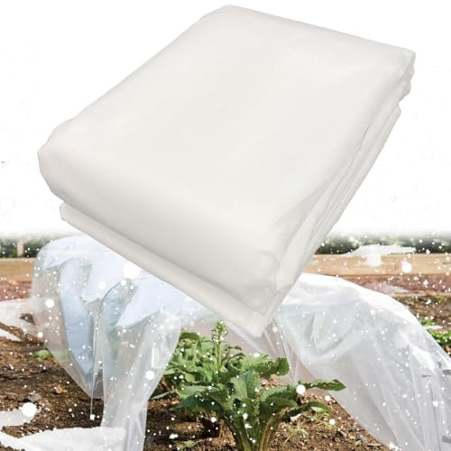 Bavooty Toile de protection contre le gel, 3 m x 5 m, couverture de protection contre le gel pour plantes d'hiver, couverture en tissu non tissé, protection contre le gel pour graines, boutures