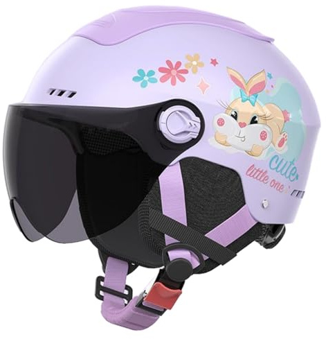 Barnmotorcykeljethjälm För 3-12 År Pojkar Och Flickor ECE 22.06 Godkänd Barnmopedhjälm Scooter Cruiserhjälm D,50-56cm