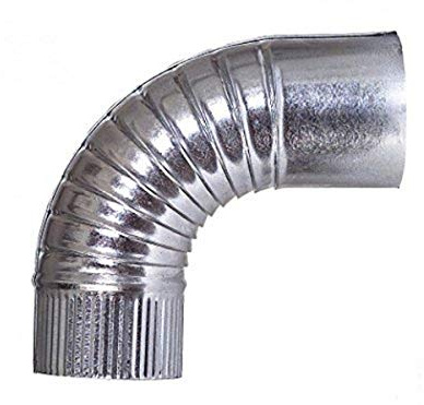 Theca 7500303 Codo Galvanizado, 100 mm