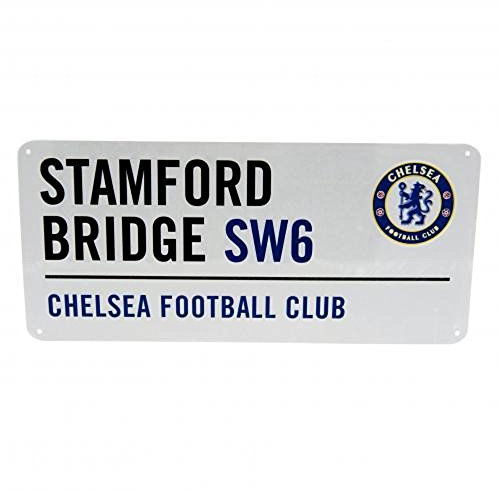 Chelsea Football Club Metal Street Sign