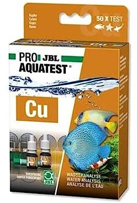 JBL ProAquaTest CU - Kit de Prueba de Agua para acuarios y estanques de Agua Dulce/Salada
