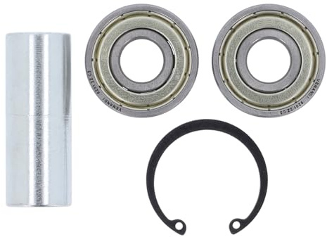 Set: verstärkte Hülse Radnabe, 2X Radlager, Sicherungsring für Simson S50, S51, SR50, SR80, S70, SR4-2, SR4-3, SR4-4Star Habicht Sperber Schwalbe