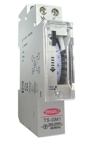 Temporizador Analógico Modular | TS-GM1 | 24 Horas Ajustable 15 min | 220-240V Tipo AC