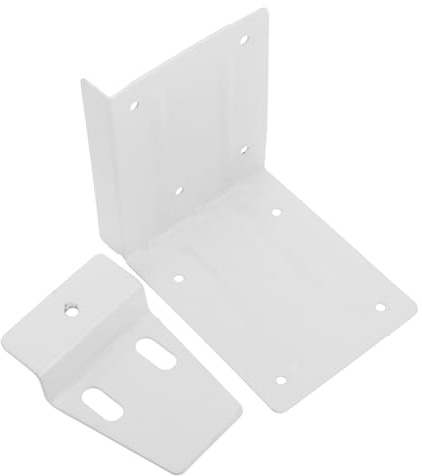 Veemoon 2pcs Invisible Hanging Code for Cabinet Right Angle Brackets Furniture Bracket Floating Shelf Support DIY Shelf Mounting Hardware
