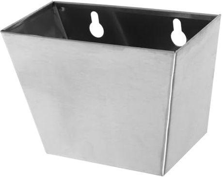 ELAYARD Recipiente Recogedor de Tapas de Cerveza Inoxidable Pared con Drenaje para Uso Patio y Piscina