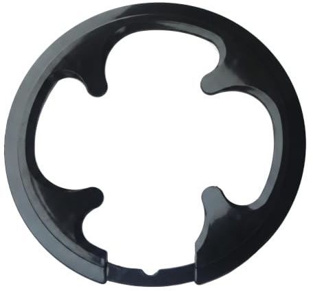 Protège Chaîne Vélo 42 Dents Carter de Protection VTT et Route G4WN-42 | Carter plastique résistant aux chocs, 40g. Fixation 4 trous par vis. Protège la transmission. Compatible 42-44 dents.