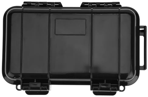 Tbest Kiste Wasserdicht Outdoor, Wasserdichte Box, Box Outdoor Metall Survival, Stoßfest Box Luftdicht Überlebens Box Aufbewahrungsbehälter Fall Tragen