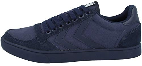 Hummel Slimmer Stadil Tonal Low, Zapatillas Unisex Adulto, Azul (Dress Blue 8628), 48 EU