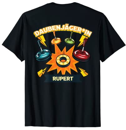 DaubenjägerIn Rupert Stockschütze Asphaltstock Stocksport T-Shirt