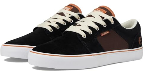 Etnies Men's Barge LS Skate Shoe, Black/Brown, 45 EU