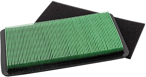 vhbw set di filtri sostituisce Honda 17211-ZOA-000, 17211-ZOA-013 per motore tagliaerba - 2x filtro di ricambio (filtro dell'aria, pre-filtro)