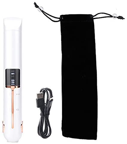 Piastra Per Capelli, Piastre Galleggianti in Ceramica LED Ferro da Stiro Mini Piastra Per Capelli Piastra Per Capelli Elettrica a Infrarossi in Ceramica Piastra Per Capelli Ferro Arricciacapelli Per S