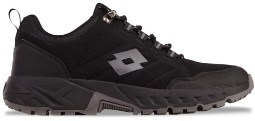 Lotto Sneaker Unisex, Nero/Grigio, 48 EU, Nero/Grigio, 48 EU