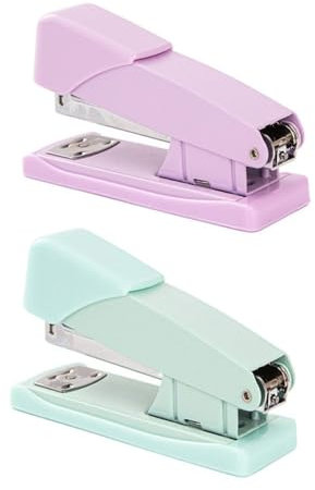 2PCS Stapler, Office Stapler, Stapler for Desk Portable Durable Staplers, Office Stapler, Desk Stapler, Paper Stapling Machine, Labor-Saving Stapler Paper Stapling Tools