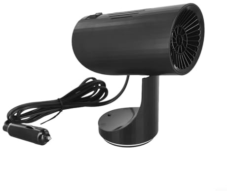 Warming Solution - Calentador portátil de coche de 12 V con funcionalidad de descongelador de parabrisas de acción rápida (12 V)