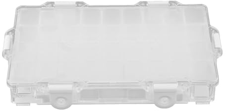 Zambuph Transparent Shell Airtight Paint Palette Case Durable Sturdy Art Supplies MaterialThe Palette Box is Made of Plastic Paint Box Stay Wet Plastic, with, 36 Well