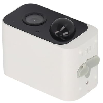 Plyisty Telecamera Wireless WiFi 2K, Telecamera di Sicurezza Esterna con Rilevamento del Movimento AI e Comunicazione Bidirezionale, Resistente All'acqua IP66, per Sorveglianza di